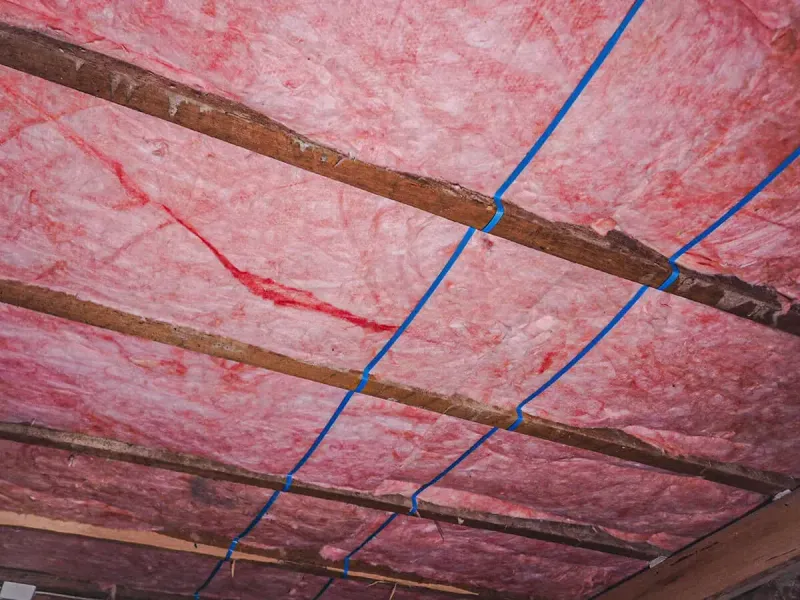 Travaux d'isolation